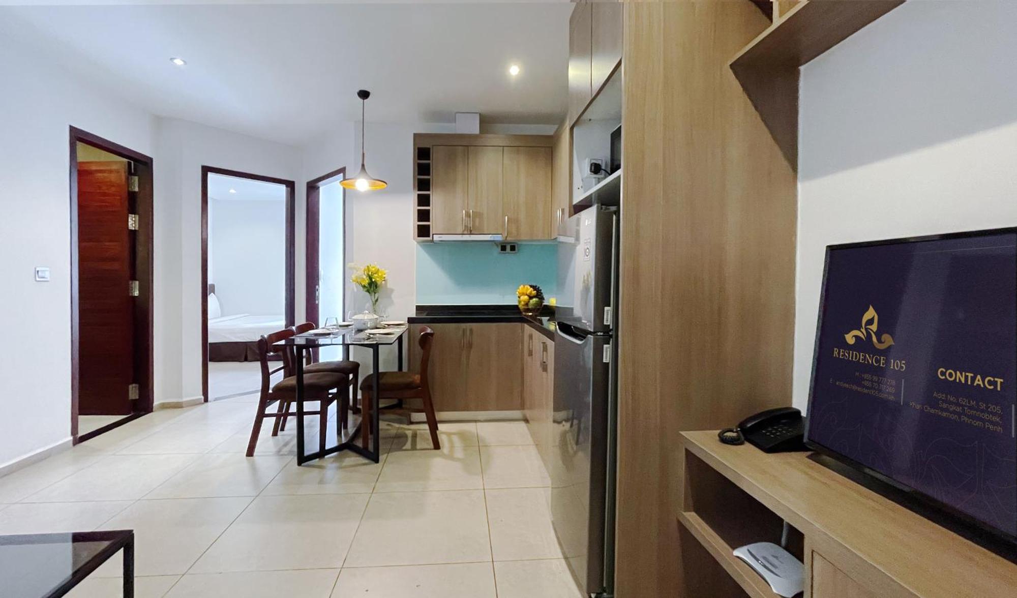 Residence 105 Hotel And Apartment Phnom Penh Room photo