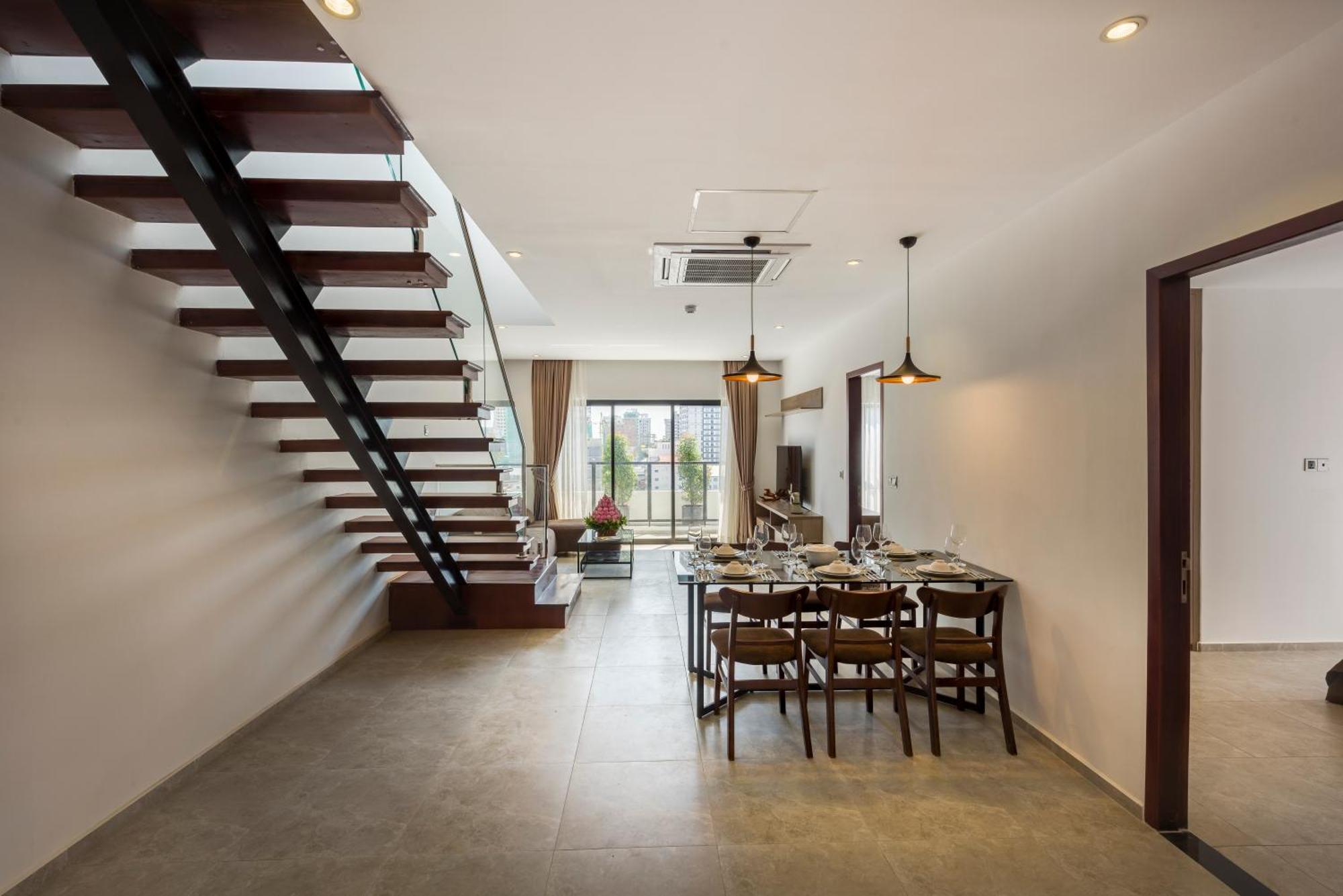 Residence 105 Hotel And Apartment Phnom Penh Room photo